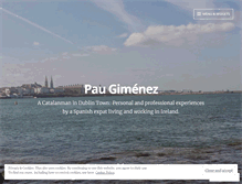 Tablet Screenshot of paugimenez.com